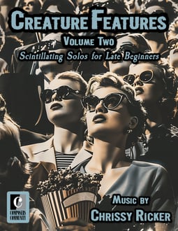 Creature Features: Volume Two Scintillating Solos for Late Beginners (Hardcopy)