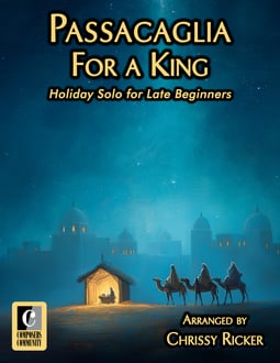 Passacaglia for a King Holiday Medley for Late Beginners (Digital: Single User)