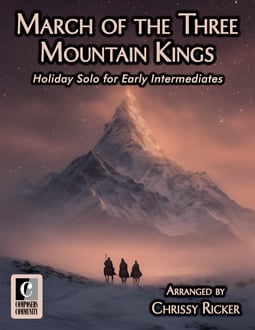 March of the Three Mountain Kings Holiday Medley for Early Intermediates (Digital: Single User)