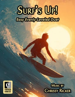 Surf’s Up! Easy Evenly-Leveled Duet (Digital: Single User)