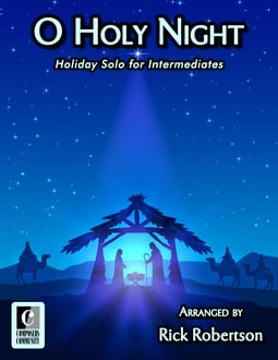 O Holy Night Holiday Solo for Intermediates (Digital: Single User)