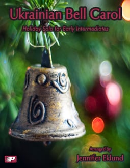 Ukrainian Bell Carol Easy Piano Solo (Digital: Single User)