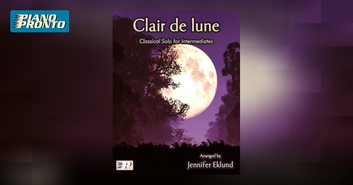 Clair De Lune Piano Pronto Publishing
