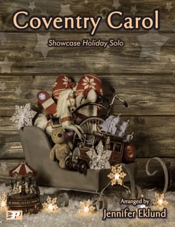 Coventry Carol Showcase Piano Solo (Digital: Studio License)