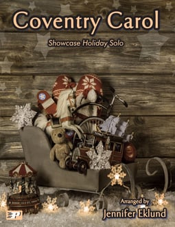 Coventry Carol Showcase Piano Solo (Digital: Single User)