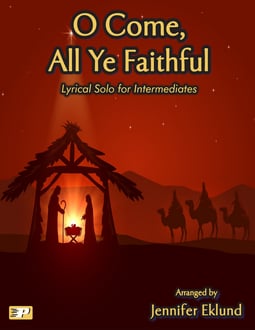 O Come, All Ye Faithful Showcase Piano Solo (Digital: Single User)
