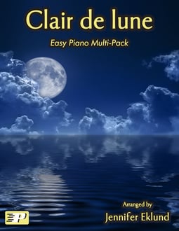 Clair de lune Easy Piano Multi-Pack (Digital: Single User)