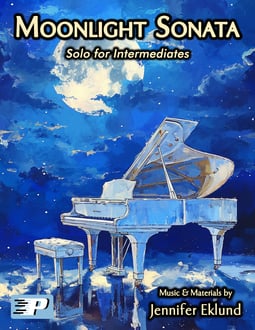 Moonlight Sonata Transposed Version with History Lesson (Digital: Single User)