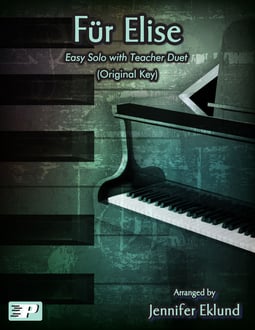 Für Elise Mixed-Level Duet: Original Key (Digital: Single User)