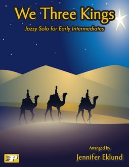 We Three Kings Jazzy Piano Solo (Digital: Unlimited Reproductions)