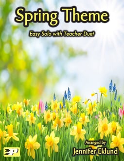 Spring Theme Mixed-Level Duet (Digital: Studio License)