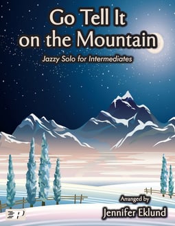 Go Tell It on the Mountain Jazzy Piano Solo (Digital: Studio License)