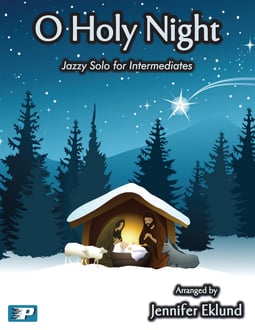 O Holy Night Jazzy Piano Solo (Digital: Studio License)