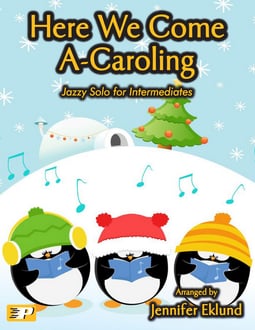 Here We Come A-Caroling Jazzy Version (Digital: Studio License)