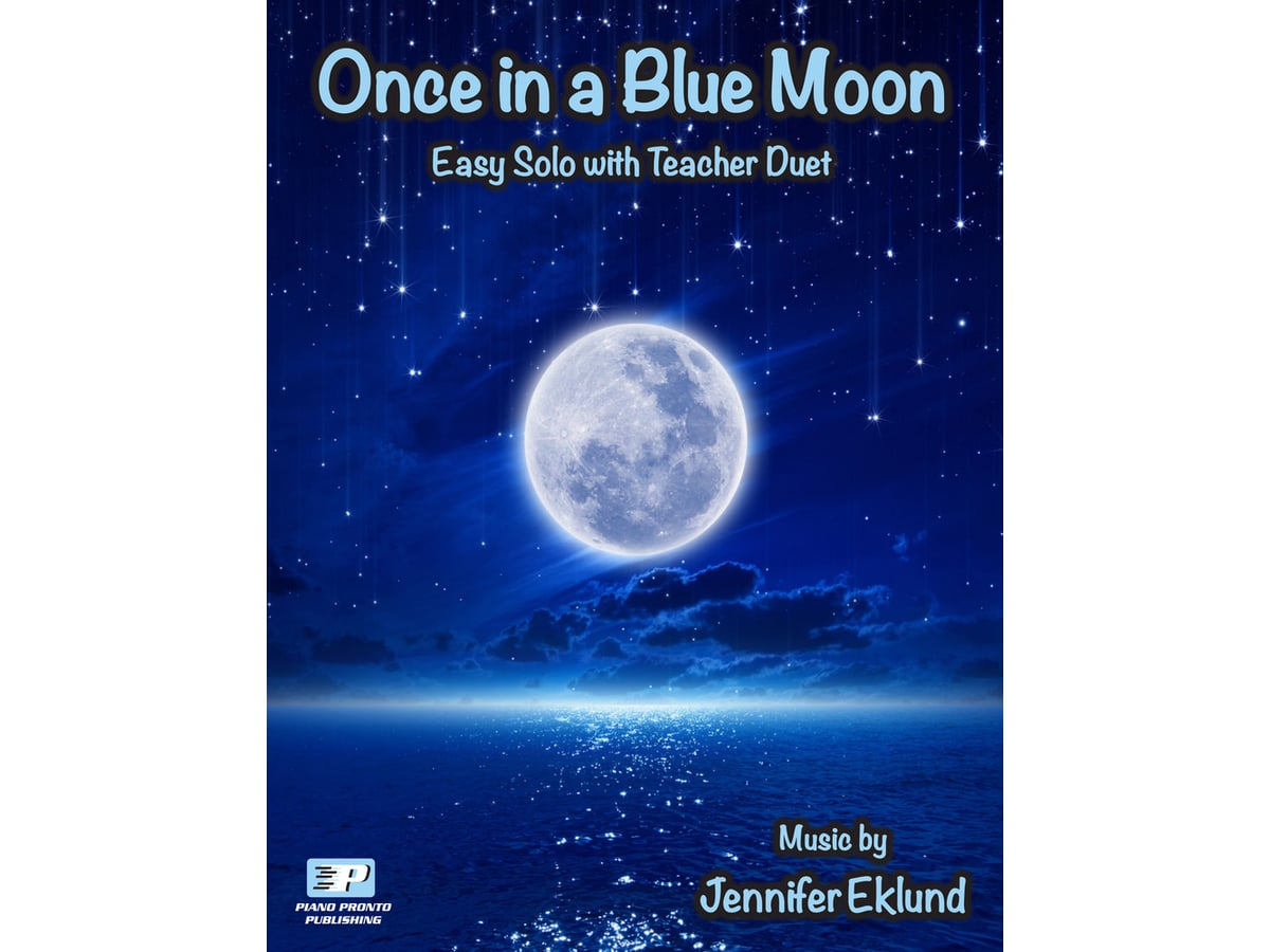 Once in a Blue Moon | Piano Pronto Publishing