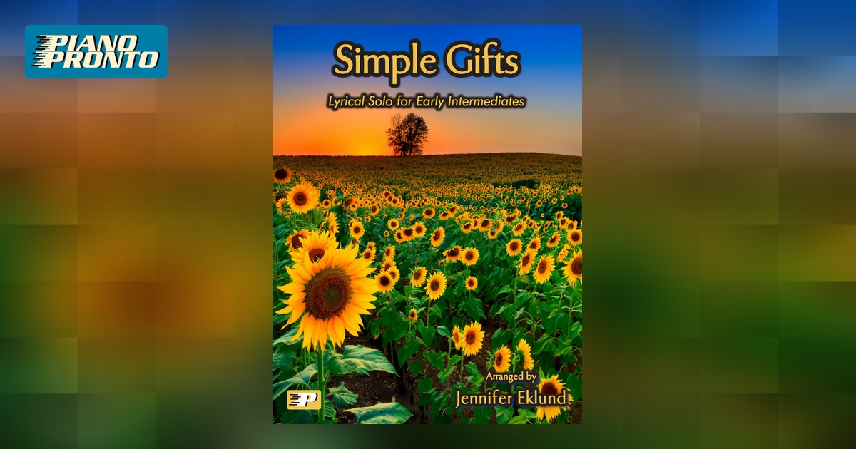Simple Gifts | Piano Pronto Publishing