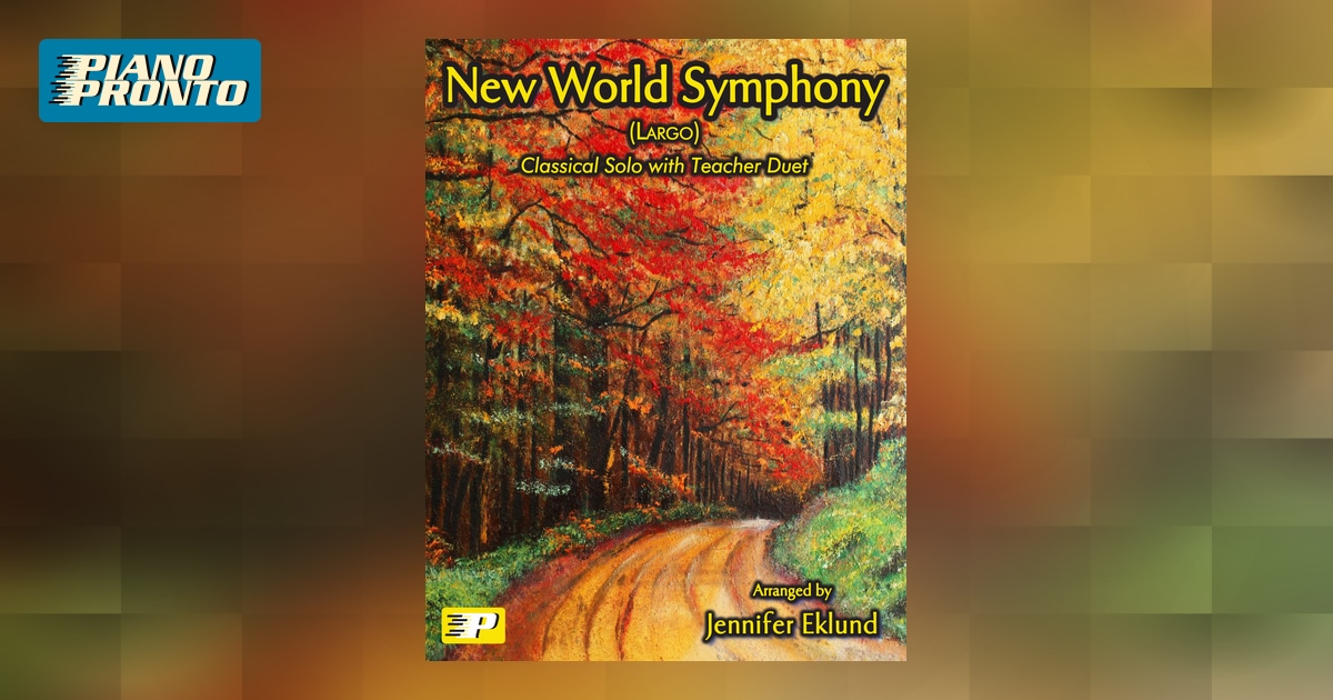 largo new world symphony piano