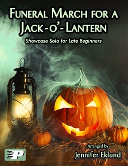 Funeral March for a Jack-o-Lantern Easy Solo (Digital: Single User)