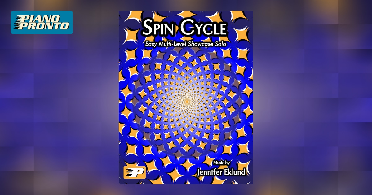 Spin Cycle Piano Pronto Publishing