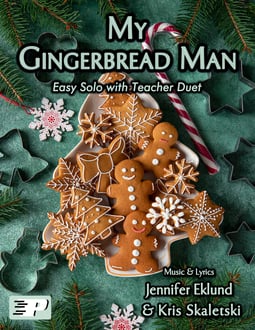 My Gingerbread Man Easy Solo with Duet (Digital: Single User)