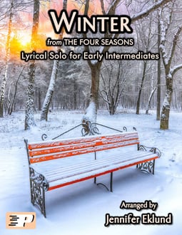 Winter (from “The Four Seasons”) Easy Piano Solo (Digital: Unlimited Reproductions)