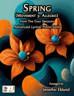 Spring (Movement 3: Allegro) Advanced Piano Solo (Digital: Unlimited Reproductions)