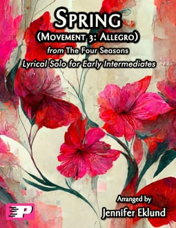 Spring (Movement 3: Allegro) Early Intermediate Piano Solo (Digital: Single User)