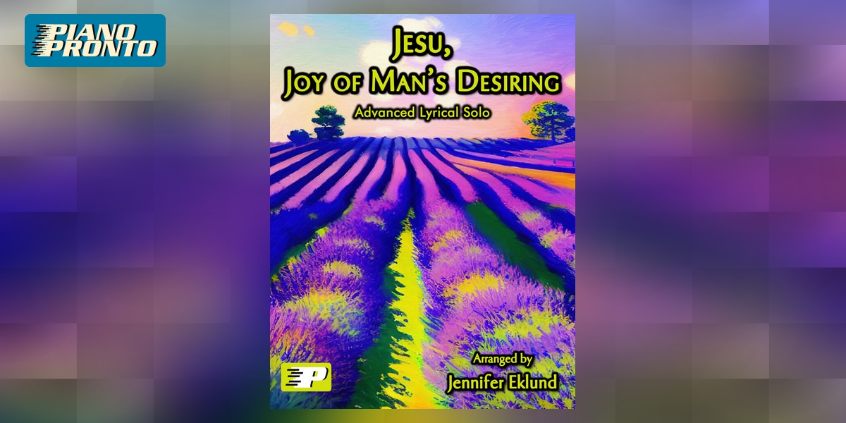 Look Inside | Jesu, Joy of Man's Desiring | Piano Pronto Publishing