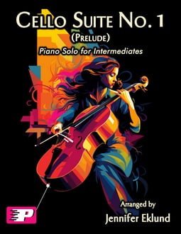 Cello Suite No. 1 (Prelude) Lyrical Piano Solo (Digital: Single User)