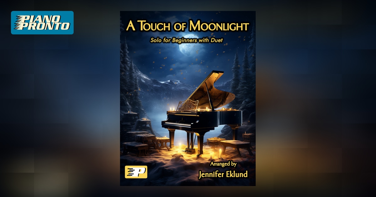 A Touch of Moonlight Piano Pronto Publishing