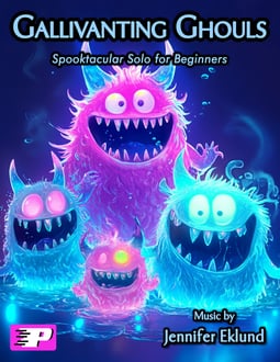 Gallivanting Ghouls Beginner Solo with Teacher Duet (Digital: Single User)