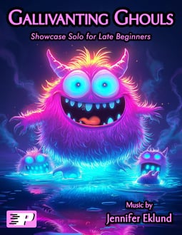 Gallivanting Ghouls Solo for Late Beginners (Digital: Single User)