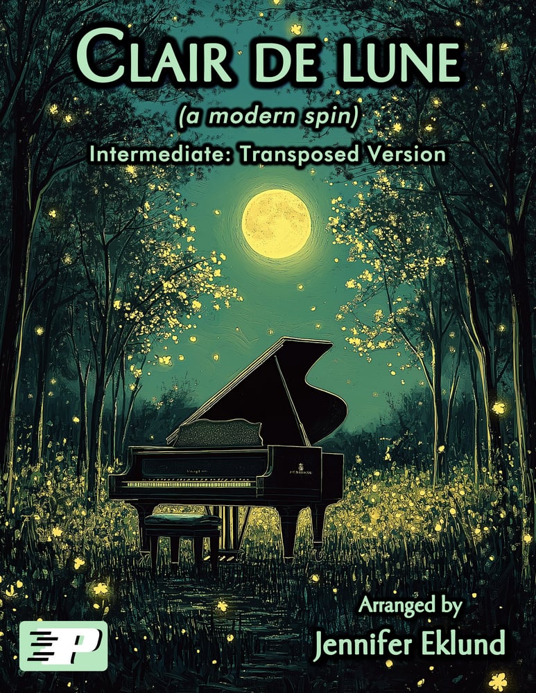 Look Inside | Clair de lune (a modern spin) | Piano Pronto Publishing