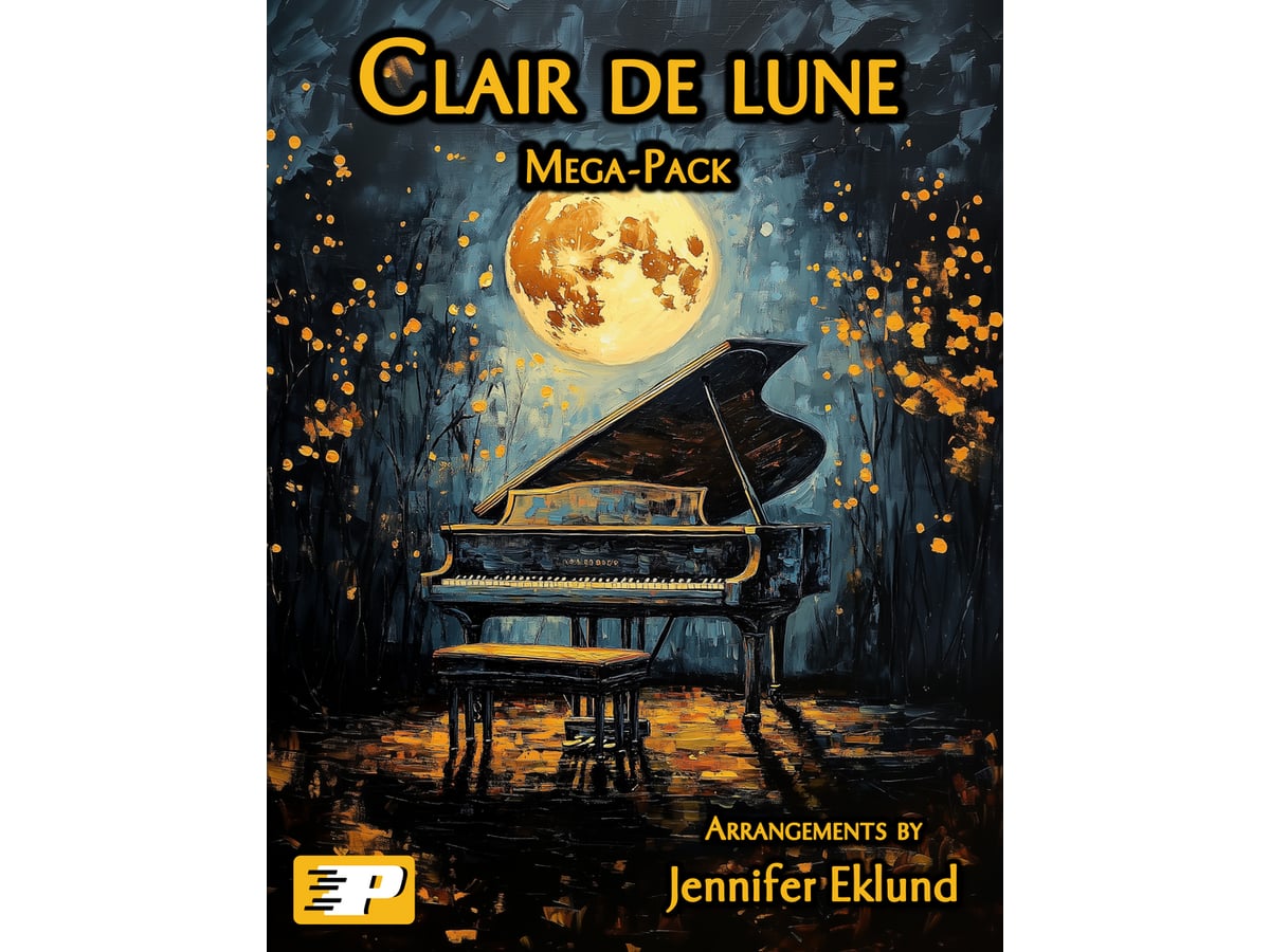 Clair de lune Mega-Pack | Piano Pronto Publishing