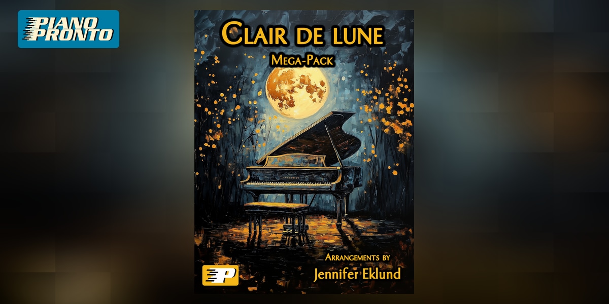 Clair de lune Mega-Pack | Piano Pronto Publishing