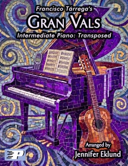 Gran Vals (Intermediate Piano: Transposed) (Digital: Single User)