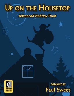 Up on the Housetop Evenly-Leveled Duet (Digital: Single User)