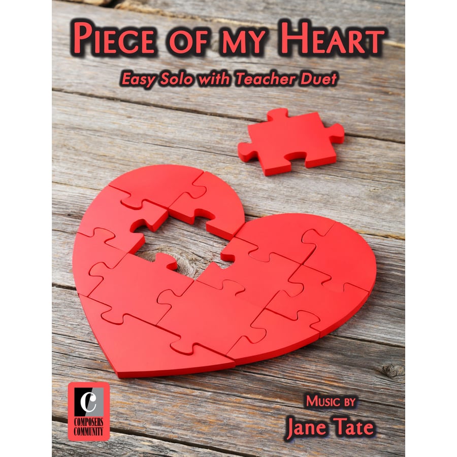 Piece of your heart Sheet music for Piano (Solo) Easy