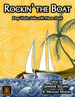 Rockin’ the Boat Easy Violin and Piano (Digital: Unlimited Reproductions)