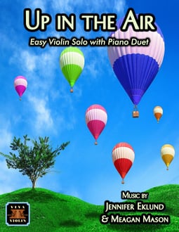 Up in the Air Easy Violin and Piano (Digital: Single User)