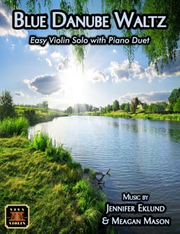 Blue Danube Waltz Violin and Piano (Digital: Single User)