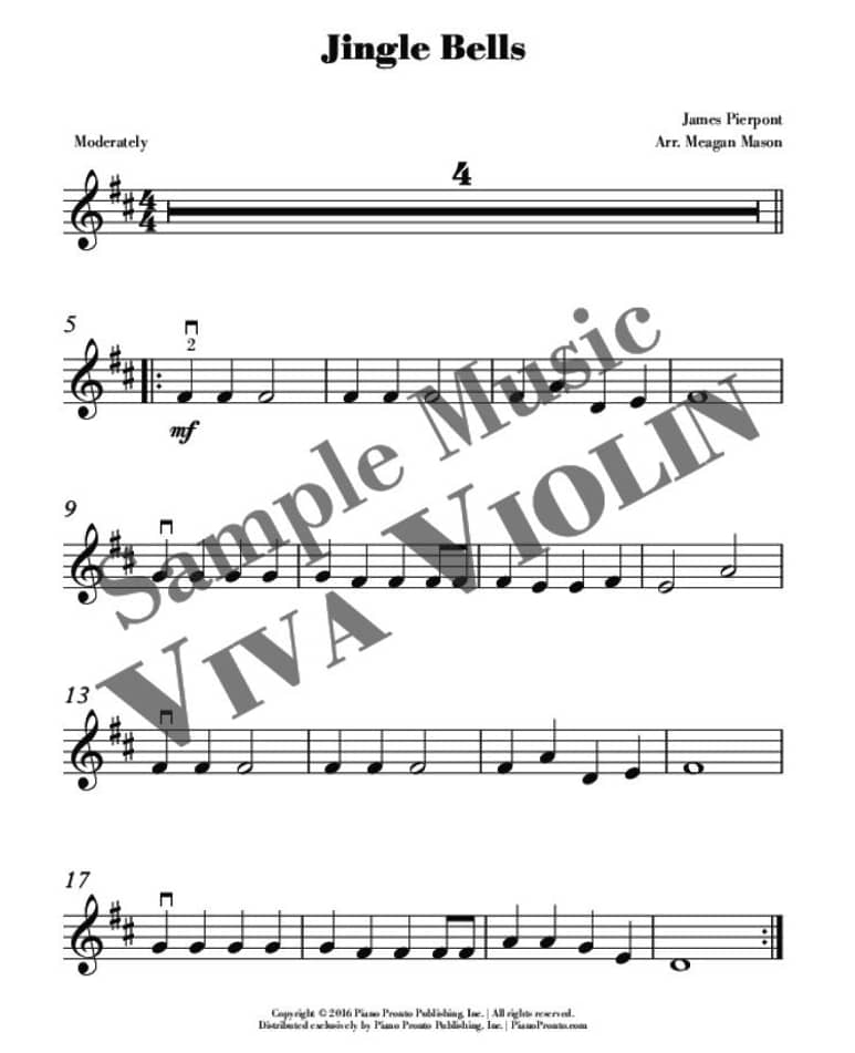 Look Inside | Jingle Bells | Piano Pronto Publishing