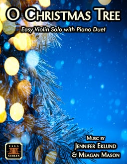O Christmas Tree Easy Violin and Piano (Digital: Single User)