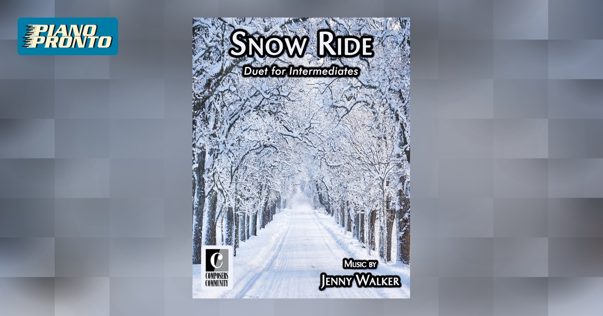 Look Inside | Snow Ride | Piano Pronto Publishing