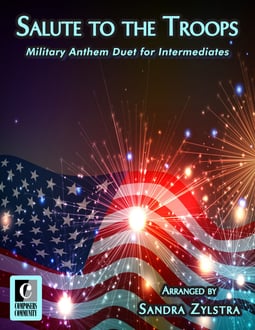 Salute to the Troops Evenly-Leveled Duet (Digital: Single User)