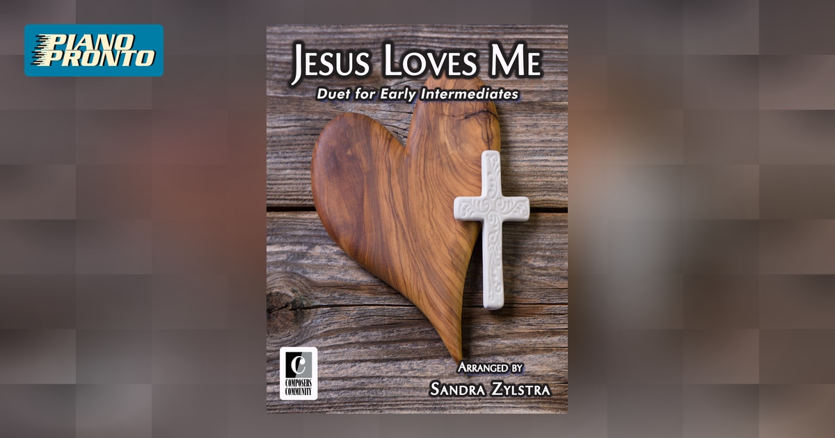 Jesus Loves Me | Piano Pronto Publishing