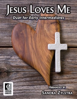 Jesus Loves Me Evenly-Leveled Duet (Digital: Studio License)