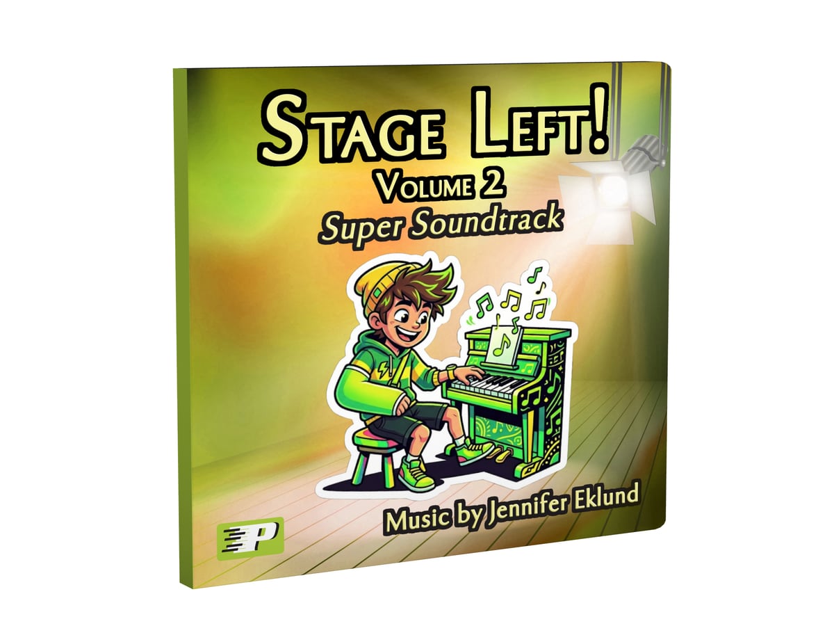 Stage Left! Volume 2: Super Soundtrack | Piano Pronto Publishing