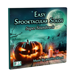 Easy Spooktacular Solos: Super Soundtrack (Digital: Single User)