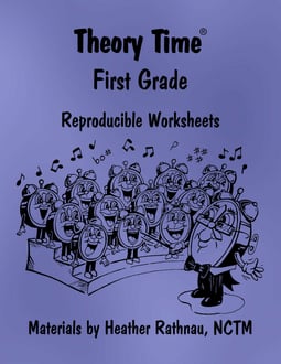 Theory Time® Reproducible Series: First Grade Pack (Digital: Studio License)
